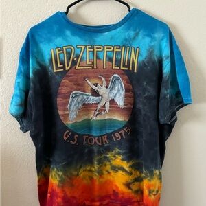 Unisex Led Zeppelin Tie-Dye T-Shirt
